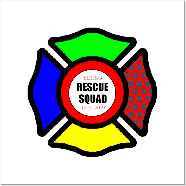 Phish: Rescue Squad Wall Art by phlowTees